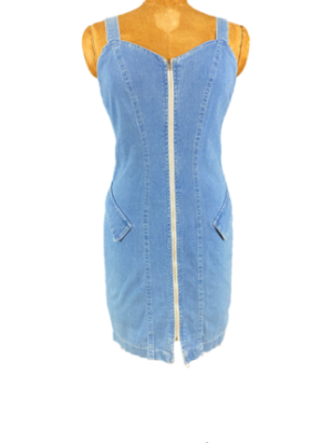 Stretch Denim Bodycon Dress