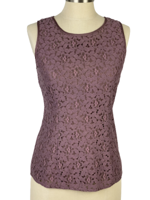 Banana Republic Lavender Lace Tank Top 