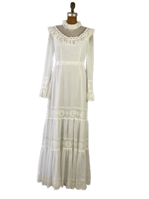 House of Bianchi 1960's Cottage Core Wedding Dress