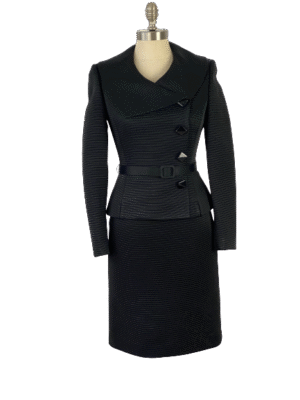 Tahari Black Skirt Suit Set
