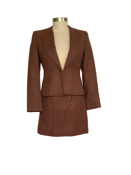 Vintage Mini Skirt Suit