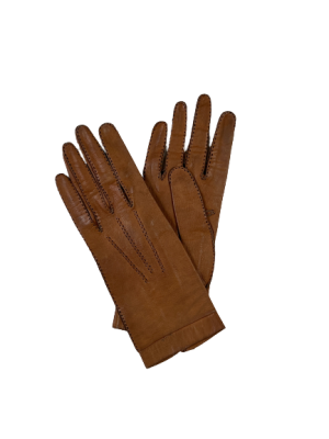Tan Leather Gloves